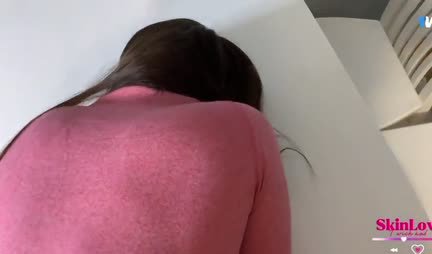 The guy roughly doggystyle fucked a Russian student in the cap