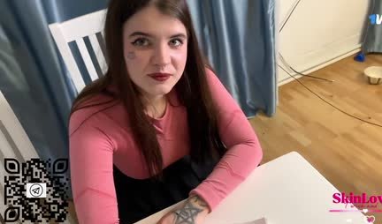 The guy roughly doggystyle fucked a Russian student in the cap