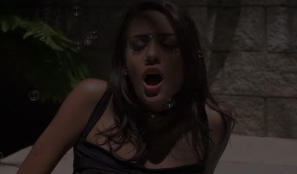 Girls experience a bright orgasm during group sex