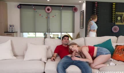 A real macho arranges group sex with two neighbors