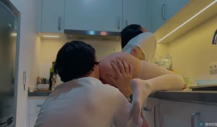 Russian bitch gently groans from rough pussy penetration