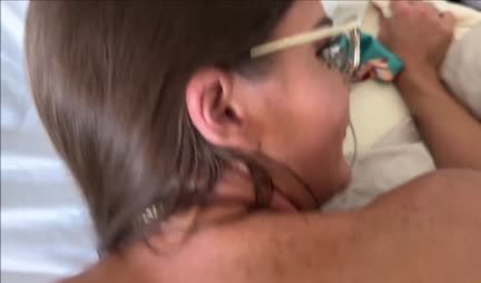 Busty mother let her stepson's strong dick into tight anal