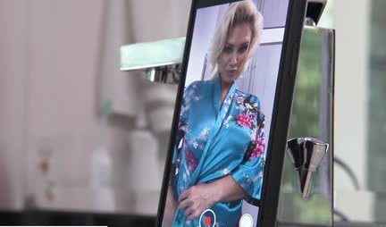 Mom in stockings really wants to fuck her stepson