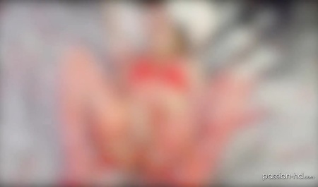 Gave the girl red erotic lingerie and fucked