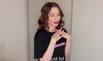 Russian chick after drinking a little wanted to try a dick