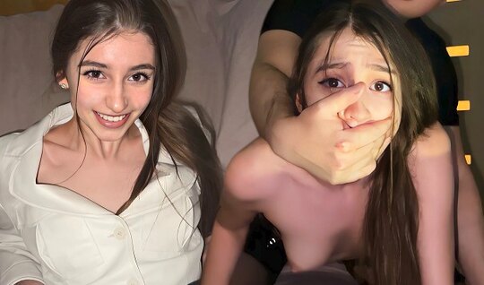 Young chick moans all over the area during hot sex