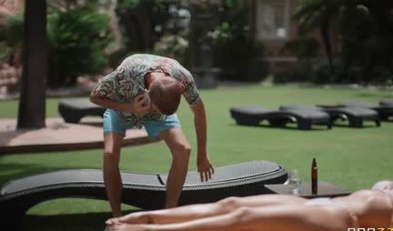 Girl with big tits fucked in anal with a stranger