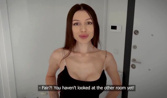 Russian girl with big tits will never refuse sex