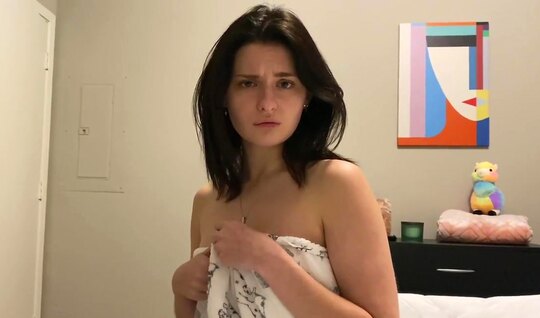 I saw my brother’s big dick and immediately got up on the...