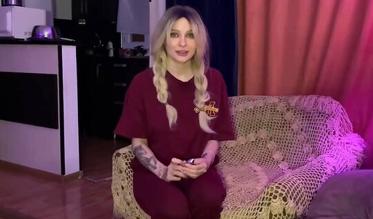 Russian woman stood up doggy style to get a dick in the anal