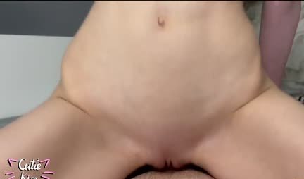 Young Russian sister spoiled her brother with a blowjob in the bathroom