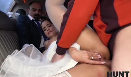 Passionate bride with big tits cheats before the wedding