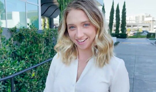 The girl got stuck doggy style in a car and experienced i...