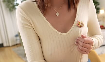 Brunette Ellie Nova gets hot doggystyle fucked right before her wedding!