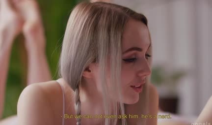 Three passionate chicks had group sex with a guy