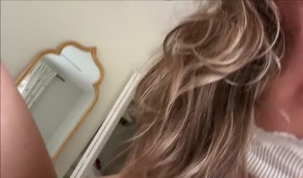 Pretty girl sucks her friend's dick in POV video