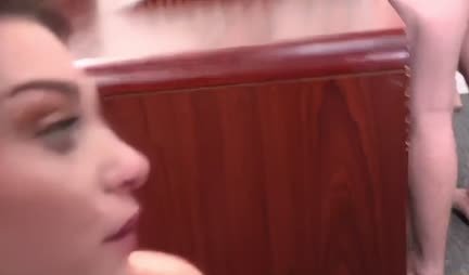 A skinny girl decided to have anal penetration at a casting