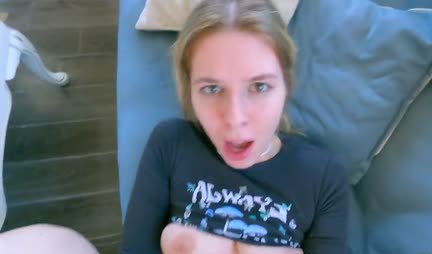 Russian chick stood up doggy style to get fried in the first person