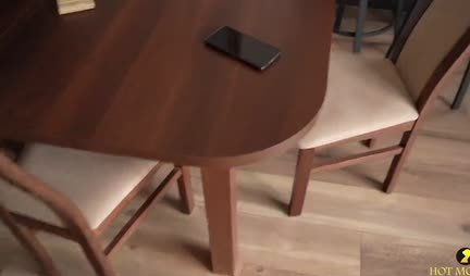 Hot mom tried a young dick instead of a dildo