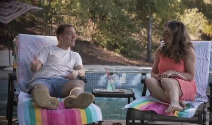 The masseur touches the big tits of a milf and then fucks her in the pussy