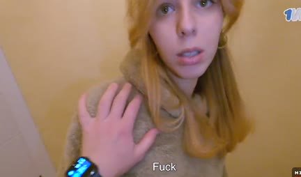 Russian chick herself asked the guy to fry her pussy