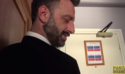 Busty blonde asked for hard sex with her lover