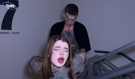 Russian tattooed couple loves to fuck every day