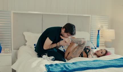 Vibrant milf with big tits loves sensual sex