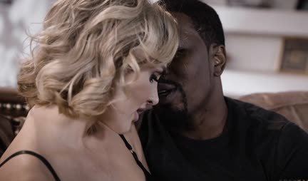 Cute blondes fell for the big dick of a black man