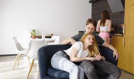 The guy cheated on his beloved girlfriend with a Russian bitch