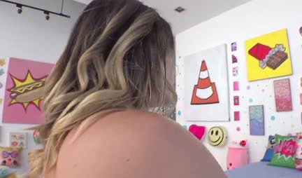 Skinny chicks exposed anal holes at porn casting