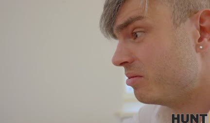 Russian bitch cheats on her loser boyfriend in front of him