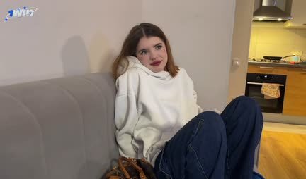 Depraved Russian bitch got up doggy style and got anal