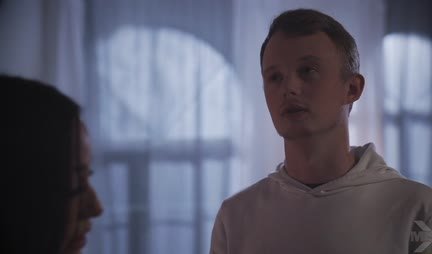 The sleeping stepmother received a strong shaft in her juicy pussy