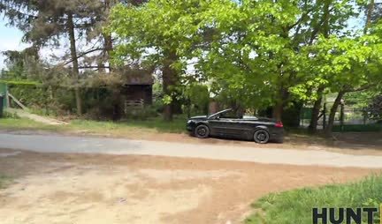 Blonde with big tits is offered to cheat for money