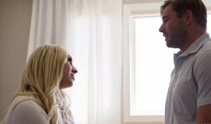 The guy persuaded his blonde friend to tumble together