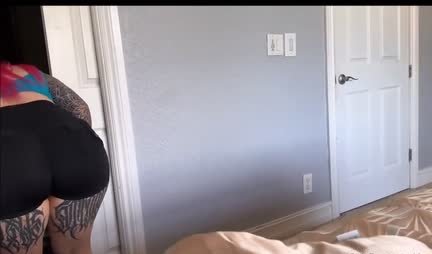 Chubby with big tits sweetly sucks her boyfriend