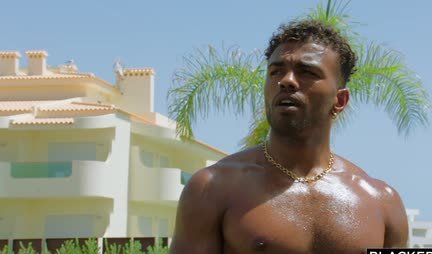 Beautiful Asian frolics with blacks in MFM porn video