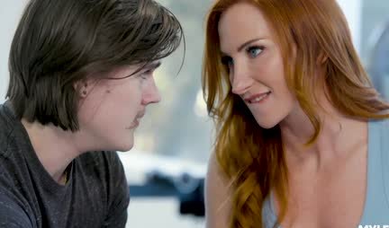 The guy is delighted with FFM sex with chicks with big tits