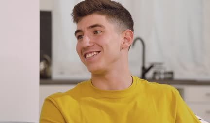 A passionate mother was able to give an orgasm to her young stepson