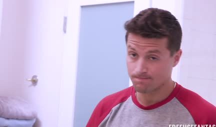 Put the brunette in doggy style and gave her intense pleasure