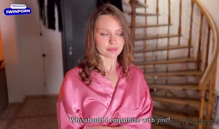 Russian woman put on anal for fucking in a purely neighborly way