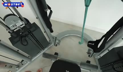 Skinny Russian girl had great sex with a personal trainer