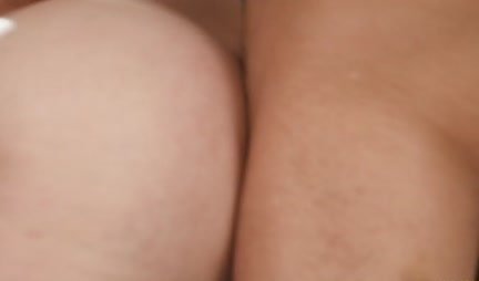 A red-haired woman with big milkings is not against having MFM sex