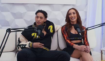 Milf with big tits is ready to try threesome