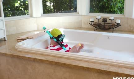 Mom with big tits, a sea of ​​pleasure gave a stepson