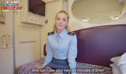 Persuaded the Russian conductor to try a big cock