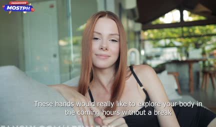 Russian girl groans gently from a sensual cooney with a guy