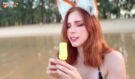 A red-haired girl-quadber can fuck cancer