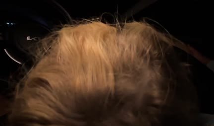 Depraved Russian bitch perfectly sucks a dick in a car